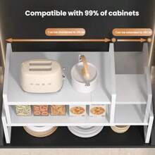 1 pezzo Scaffale portaoggetti, Portaoggetti sotto il lavello, Per cucina e bagno, Organizer e Portaoggetti per la casa, Accessori per la casa, Contenitori, Organizer per cucina, Articoli per cucina, Decorazione stanza, Decorazione casa.
