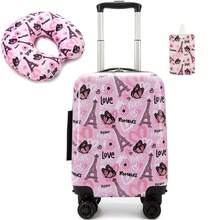 1pc Card Holder /16inch Mini Suitcase Set For Girls Hardside Luggage With Spinner Wheels 2 Pieces 16inch Suitcase On Luggage Airline Approved Vacation Travel Accessories Summer Travel Essentials Travel Bag For School School Accessories School Stuff - Multicolor - View 2
