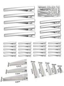 20/50PCS Hair Alligator Clips 2~9.8cm Metal Single Prong Duck Bill Hair Clips Flat Top With Teeth Curl Clips For Hair Accessories DIY,Accessories Women, Hair Accessory, Hair Accessories Women, Hair Tools, Travel,Hair Accessory,Hair Accessories Women,Hair Tools,Hair Stuff,Beauty Accessories,Gifts,Travel,Gifts For Women,Hair Stuff,Stocking Stuffers,Stocking Stuffers,Stocking Fillers,Stocking Stuffers For Women,Stocking Fillers Women,Christmas Gifts,Gifts,Christmas Stocking Fillers,Gifts For Women,Gift,Christmas Gift,Stocking Stuffers For Adults,Stocking Fillers For Adult,Hair Stuff,Women's Accessories,Stocking Stuffer,Coming-Of-Age Hair Accessory,Christmas Hair Accessories,Gift Ideas For Women,Beauty Stocking Fillers,Christmas Gifts For Women, Head Accessories, Hairpin - Multicolor - View 1