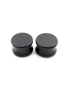 2 Peças Plugues e Túneis de Madeira, Expansor de Orelha, Plugues de Madeira Natural, Túneis, Tamanhos 6mm-20mm, Túneis de Carne, Joias Corporais, Piercings