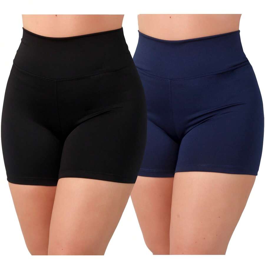 Women Sports Shorts - 霧石 - 查看 1