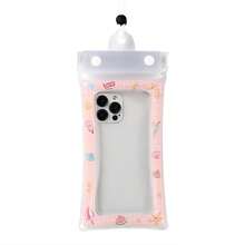 卡通漂浮防水手机袋 - IPX8 认证气囊手机干燥袋，具有全触摸屏和摄像头保护，适合游泳、潜水、海滩（适合大多数手机型号） - 彩色 - 查看 11