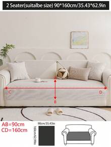 1 vỏ gối sofa đa năng 4 mùa, tấm lót sofa chống trượt bằng vải nhung đơn giản hiện đại, chống bụi bẩn, có thể giặt bằng máy, trang trí nhà cửa, bảo vệ thân thiện với vật nuôi, phù hợp cho phòng ngủ, văn phòng, phòng khách, ghế sofa hình chữ L - Màu be - Xem 17