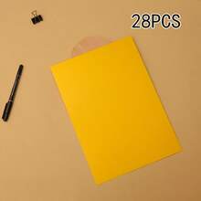 28pcs A4 Double-Sided Pearl Cardboard, 250g Super Thick, Multicolor Sparkly Paper, A4 Size: 21cm X 29.7cm / 8.27" X 11.69", Suitable For DIY Origami, Birthday Party Decor, Holiday Card Making, Christmas Decorations,School Supplies,Back To School - Multicolor - View 13