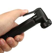 YUNRUX Regendusche Duschset Duschsystem Handbrause und Kopfbrause Duschgarnitur Dusche Schwarz - Schwarz - Übersicht 8