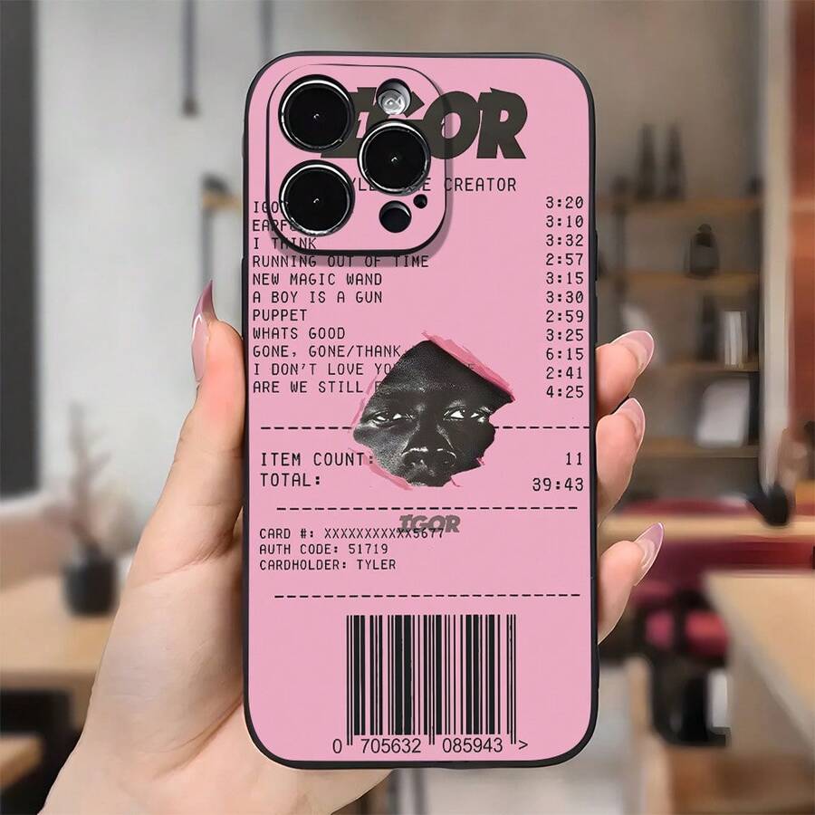 Pink Fun Igor Aesthetics For IPhone 16 11 15 14 13 12 Pro Max XR Plus Phone Case, Black Phone Case, Halloween Christmas Gift, For Women Only For Iphone17 Pro Max Air - Black - View 1