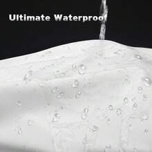 New Titanker Small Stall Shower Curtain Liner Washable, 36 X 72 Inches, White Fabric Stall Shower Liner With 2 Magnets, Waterproof RV Shower Liner Soft Lightweight Polyester, White - 白色 36 英吋寬 x 72 英吋長(1 包) - 查看 2