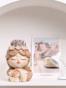 Fairy Tale Princess Succulent Flower Pot Creative Personalized Micro Landscape Small Balcony Garden Layout Courtyard Decoration Potted Pot - Multicolor - View 12