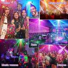 USB Powered Laser Lights, DJ Disco Stage Party Lights, 120 Lighting Effects, Projection Lights For Christmas And Halloween Decoration, Voice Controlled Strobe Projectors, Karaoke Bars, KTV Bars, Dance Gifts, Birthdays And Weddings - ánh sáng màu - Xem 10