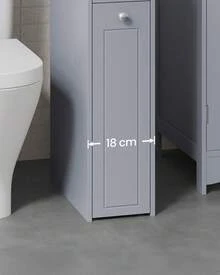Bathroom Shelves & Corner Shelves - 灰色 - 查看 2