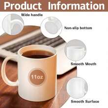 Kitties And  Coffee Mug - Funny Anime Meme Mug 11oz, Cat Looking At Anime Boobs On A Computer Novelty Humor Gag Gift For Adults 1Pc 11oz Vintage Funny Gift Ceramic Mug Water Cup Coffee Cup Father's Day Mother's Day, Christmas Easter Gift For Children Teenagers Boys Girls Parents Elderly Stepfather Stepmother Stepson Stepdaughter Grandfather Grandmother - default - View 7