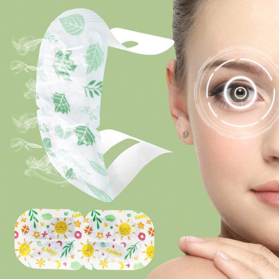 paquete surtido de 10/20/30 piezas - Máscara de vapor para ojos que alivia la fatiga ocular y mejora la calidad del sueño, máscaras de sueño autocalentables. Máscaras de compresión cálida desechables para el cuidado de los ojos, calmantes, eliminan las ojeras. Control de temperatura constante, compresión cálida ultra duradera para uso en la oficina