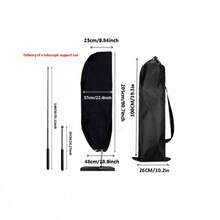 3 件套伞套、香蕉伞、罗马伞和直柄伞防尘罩、带伸缩杆的太阳伞保护罩、户外庭院花园沙滩伞收纳袋