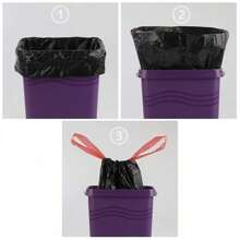 150 PCS / 90 PCS / 75 PCS / 45 PCS / 12 PCS A Draw String Bag, Draw String Color Random, Disposable Bag, Can Liners, Cleaning Supplies, Commercial Use, Kitchen, Living Room, Bathroom, Office, Hotel Business