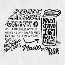 Nalgene Easy Sipper - Diseñado específicamente para tu botella Nalgene de 32 onzas con boca ancha - Negro - Ver 4