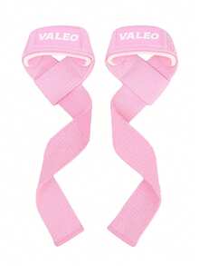 1 Pair Workout Power Lifting Straps, Grip Strength Assistance Strap, Pull Up, Dumbbell, Deadlift Silicone Anti-Slip Wear-Resistant Gym Accessories