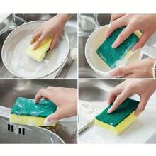 5/10pcs Kitchen Cleaning Sponges, Non-Scratch Scrub Sponge, Multipurpose Cleaning Sponge