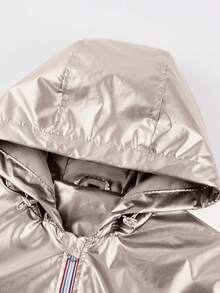 Risissida 女士休闲连帽外套，带口袋，轻便长款，适合春冬季日常穿着