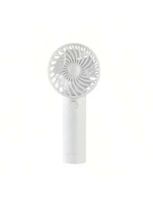 [Portable 3-Speed Handheld Fan] USB Rechargeable Mini Fan With 500mAh Battery - Safe Gentle Breeze Suitable For Makeup/Beach/Office, Compact Cooling Essential For Women Travel And Outdoor In Summer