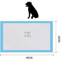 50-Piece Dog Urine Pad,Leak-Proof And Super Water-Absorbent Puppy Toilet Training Pad,Six Layers Of Thickened Protection,It Is Well Absorbed And Odorless,A Must-Have Choice For Pet Owners,And Both Puppies And Cats Can Use It,The Best Gift For A Dog