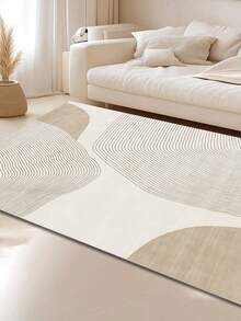 1pc Luxury Soft Printed Rug, Lightweight, Machine Washable, Rectangular For Indoor, Entryway, Porch, Creating Elegant Home Decor, Rug, Bedroom Decor, Home Decor, Room Decor - Multicolor - View 12