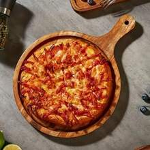 1pc High-Quality Rosewood Cutting Board / Butcher Block / Tray - Multifunctional Cutting & Pizza Tray, Essential Kitchen Accessory For Meat, Vegetables And Fruits - Yellow - View 17