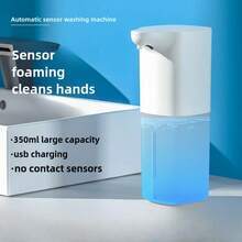 1200mAh Smart Motion Sensor Soap Dispenser, Foaming Maker, Automatic Handwash Device, Suitable For Kitchen, Bathroom - Multicolor - View 2