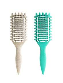 Designed By Candybrush Curl Defining Brush, 2025 New Curl Brush For Curly Hair Styling Brush, Shaping And Defining Curls Comb For Women Men Less Pulling And Curl Separation - Multicolor - View 4