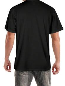 Vibrant French Fry Lovers-Shirt - Comfortable Casual Short Sleeve Tee Men And Women - Fun Foodie Design Summer, Potato Enthusiasts, And FoodiesSuitable Both Men And Wo - 黑色 - 查看 2