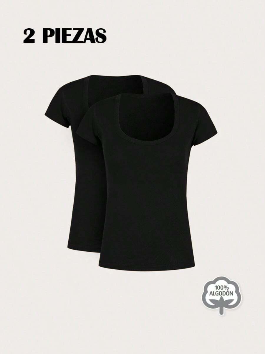 Women T-Shirts - Black - View 1
