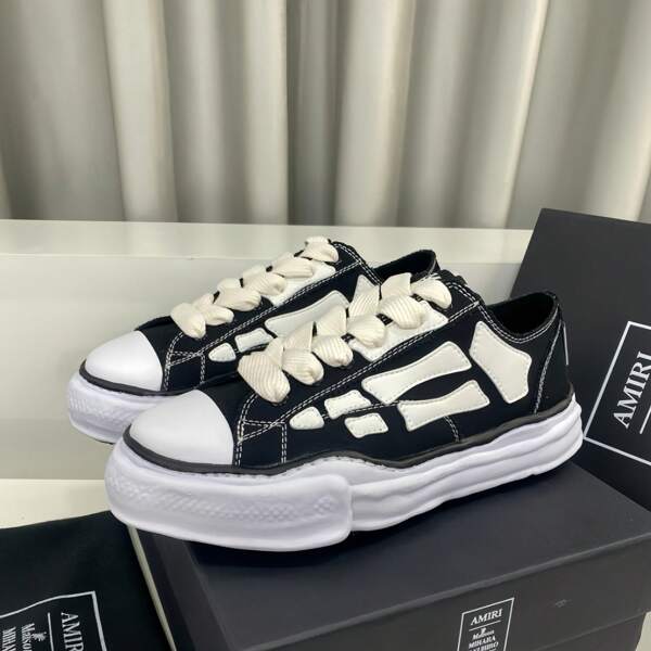 MMY MMY Maison Minara Yasuhiro 2025 Noul MMY colaborează cu un designer renumit Pantofi sport clasici antiderapanți, rezistenți la uzură, cu talpă joasă, pentru iubitorii de campus, bărbați și femei, alb-negru