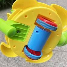 卡通动物推车玩具，多种颜色随机发货，带铃声的移动玩具吸引注意力，是送给男孩和女孩的理想礼物 - 彩色 - 查看 8