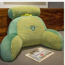 Samtiges Kopfteil-Kissen, Soft-Bag, Taillen-Schutzkissen, großer Rückenstütze, Schwangerschafts-Sofa-Kissen, Schlafsaal-Bett-Lesekissen, Taillen-Schutzkissen, Kissen, Lendenkissen Raumdekoration, ästhetische Raumdekoration, Wohndekoration, Wohnzimmer-Dekoration, Stuhl, Bürostuhl, Sitzkissen