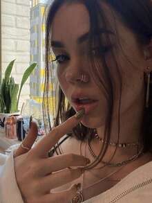 CIZME Fake Nose Rings Stainless Steel Gold Faux Septum Rings Dangle U Shaped Fake Nose Piercing Jewelry Non Piercing Septum Rings For Women Men Fake Lip Rings Ears Clip On Cartilage Earring - Fake Nose Ring - View 7