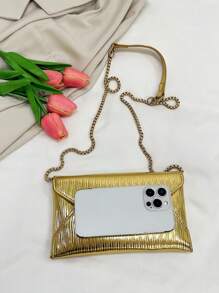 Women's Fashion Simple Versatile One Shoulder Diagonal Crossbody Envelope Bag, Solid Color Large Capacity Suitable For Shopping, Wallet, Shopping, Young Women, College Students, Newcomers, White-Collar. Ideal For Office, University, Work, Business, Commute, Outdoor Activities, Travel And Excursion