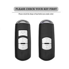 Vỏ bảo vệ chìa khóa xe hơi TPU mềm thời trang mới cho 2 3 6 Atenza Axela Demio CX-5 CX5 CX-3 CX7 CX-9 2015 2016 2017 2018 2019 - 2 Nút - Xem 2