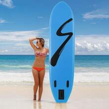 Stand Up Paddling Board 305cm Adults Inflatable Stand Up Paddle With All Accessories, For All Skill Levels, 200kg Load Capacity For 2 People - 藍色 - 查看 4