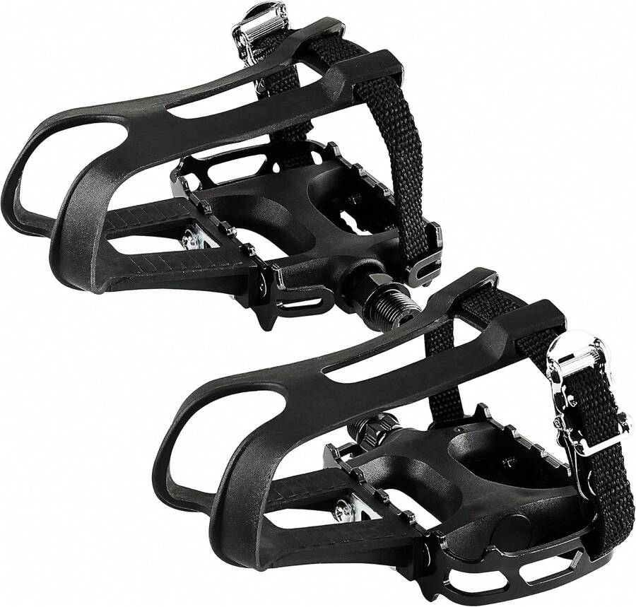 BV Bike Pedal - Universal Fit Bicycle Pedals 9/16" Compatible, Non-Slip &Amp; Durable Lightweight, Fits Most Adult Bikes &Amp; MTB Bicycles - White - View 1
