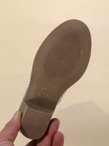 Kinder / Mädchen / Kinder Western Cowboy gestickte Spitze Zehen Low Heel Knöchel Mid Schaft Mode Stiefel