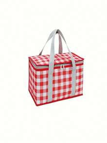 大容量户外野餐包，露营徒步午餐盒，格子手提包，旅行保温包，便当午餐包，保温食品储存袋，果蔬袋，露营配件，野餐收纳，露营装备，耐用防水，方便携带，适合外卖，户外收纳，通勤，营地厨房用具，旅行收纳，家庭娱乐，户外活动，保温，男士礼物，女士礼物，个性化礼物，露营装备，露营必备 - 彩色 - 查看 13