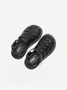 Annil Zapatos para niños, sandalias deportivas para niñas, zapatos de princesa para primavera y verano, zapatos romanos de suela blanda para uso exterior