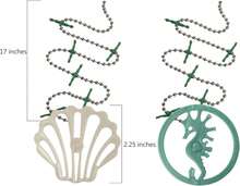 ​DrainWig Shower Drain Hair Catcher – Disposable White Flower (2-Pack) – No-Touch Hair Removal For Flat Shower Drains – As Seen On Shark Tank Back To School - White and Teal Ocean - View 2