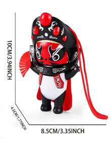 Traditional Chinese Sichuan Opera Culture Facing Quiet Panda Doll Funny Face Change Holiday Gift Souvenir Toys - Multicolor - View 4