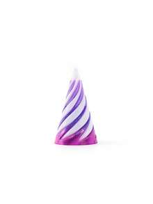 1pc Multi-Size Double-Sided Spiral Cone 3D Printing Decompression Spin Toys, Spiral Stereo Structure Decor, Perfect Gift For Christmas, Birthday Party - Multicolor - View 5