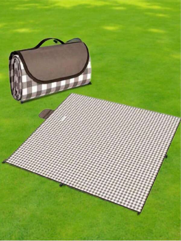 Tapis de pique-nique portable en tissu Oxford pour le camping, le pique-nique et la plage. Imperméable, anti-salissure, anti-rayures, tapis de pique-nique et de camping facile à nettoyer