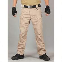 Men's Military Tactical Cargo Pants, Lots Of Pockets, Waterproof, Wear Resistant, Casual Cargo Pants - 查看 8