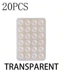 3/4个装硅胶粘性手机支架，防滑硅胶粘性手机支架，手机壳支架，免提手机配件，自拍和视频支架，1/2/5/10/50/100个装，多功能手机配件，适用于所有型号 - 彩色 - 查看 93