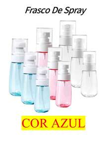 30/60/100ml Refillable Moisturizing Liquid Spray Bottle Portable For Travel - Baby Blue - View 1