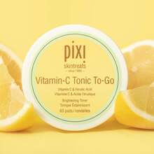 Pixi Vitamin-C Tonic,Brightening &Amp; Soothing Facial Toner, Boost Skin Luminosity, Infused With Vitamin-C &Amp; Ferulic Acid, Alcohol Free Daily Toner, 100ml / 3.4fl Oz Travel Size Skin Care - White - View 5