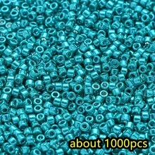 1000pcs/Set Tiny 2mm Glass Beads Fashion Metallic Color Vintage Style DIY Tiny Beaded Bracelet Loose Bead Handmade Accessories - Beads - View 16